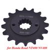525 16T Передняя звезда Звездочки для Honda Road NT400 NV400 NV Steed 400 NC26 VLX400 VLX Shadow 400