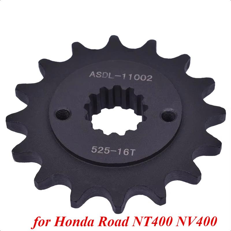 525 16T Передняя звезда Звездочки для Honda Road NT400 NV400 NV Steed 400 NC26 VLX400 VLX Shadow 400