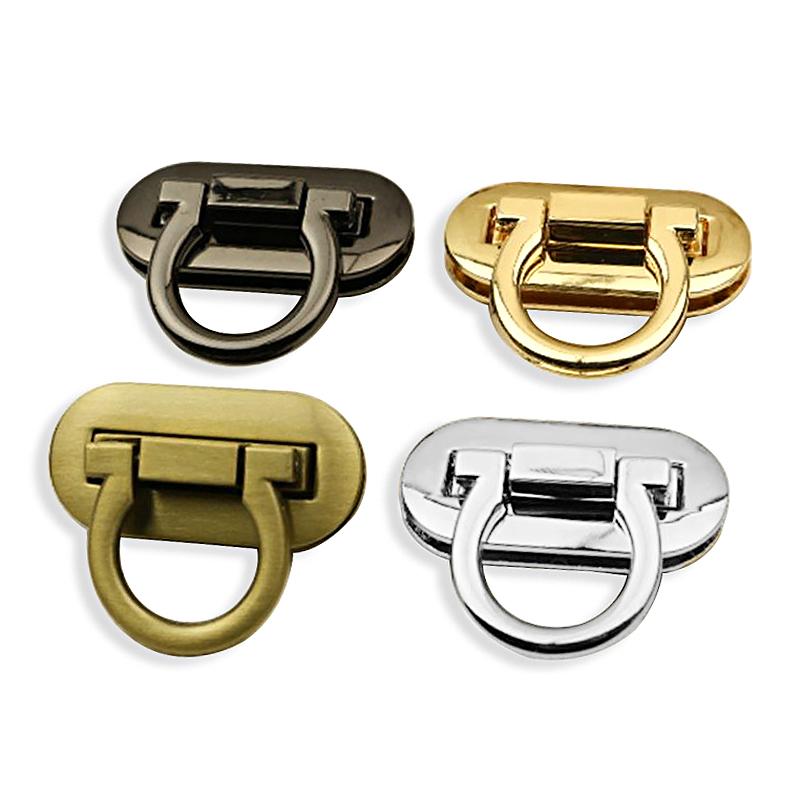 1 шт. Высококачественные сумки с поворотным замком, фурнитура, застежка, металлическая сумочка, кошелек, аксессуары, прочная мода