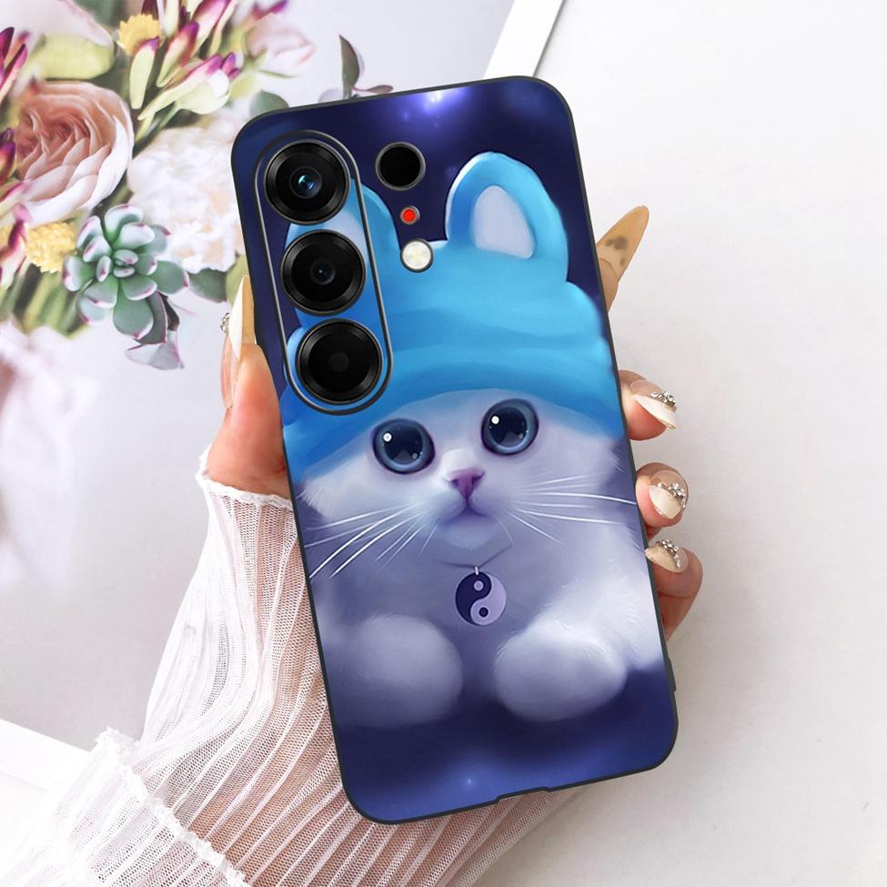 Чехол для Tecno CN5 Чехол для Tecno Camon 50 4G Модный Бабочка Милый Кот Крутой Расписной Мягкий Чехол для Телефона Для Techno Camon50 4G