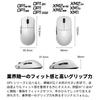 Endgame Gear XM2w 4K Wireless Gaming White Mouse, (EGG-XM2W-4K-WHT)