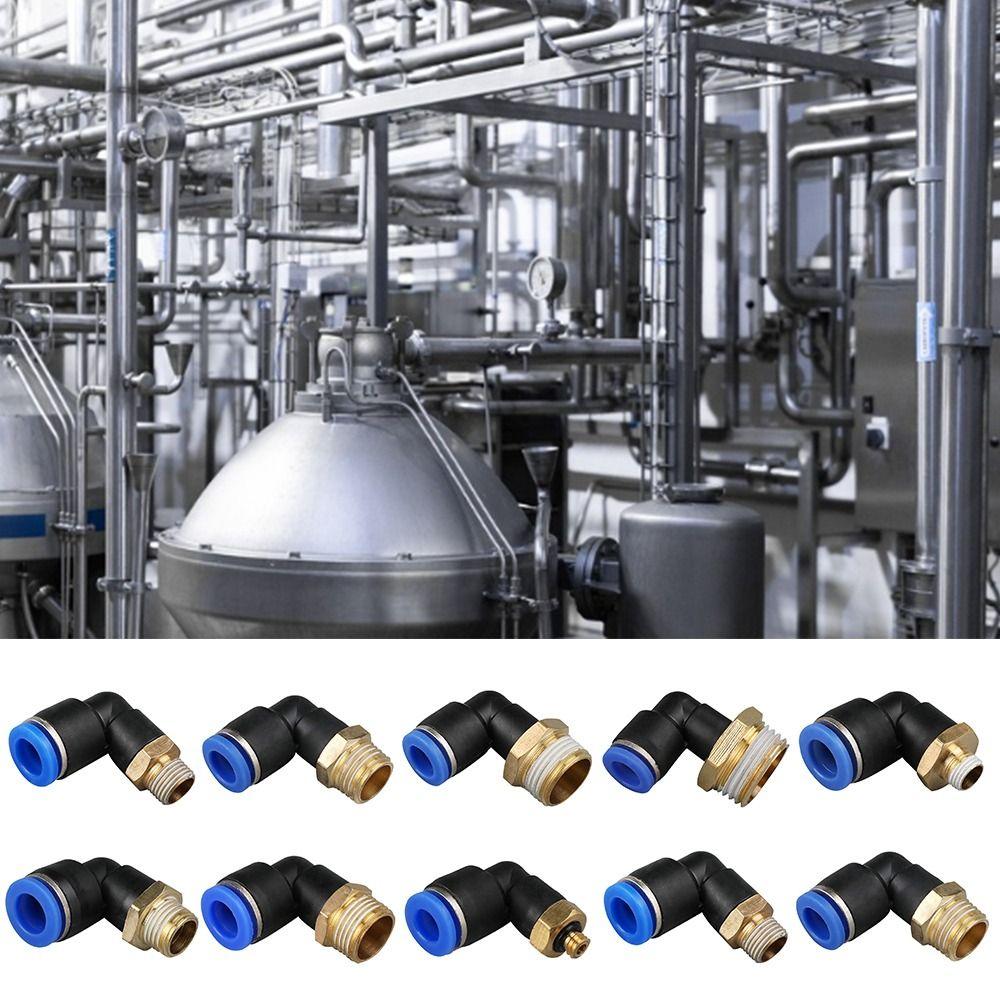 Thread Pipe Coupler Tube Plastic Quick Connector Hose Tube Air Fitting Pneumatic Quick Connector