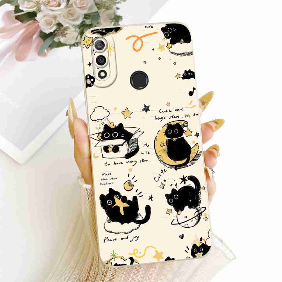 Cute Butterfly Case for Huawei Y9 2019 Casing Protector Soft Silicon Back Cover For HuaweiY9 (2019) JKM-LX1 JKM-LX2 Funda