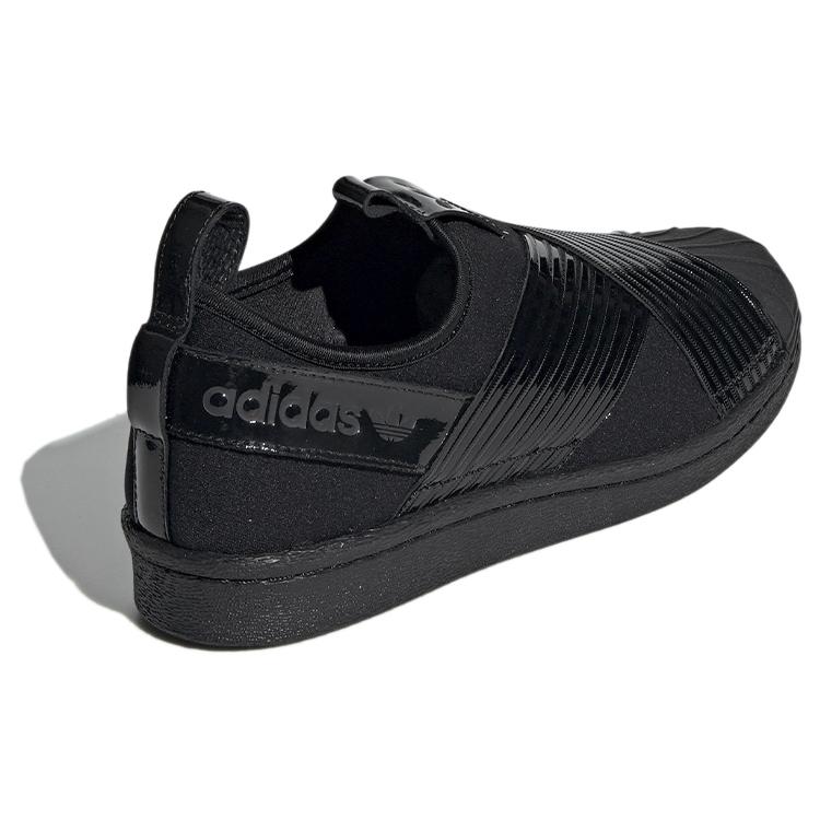 adidas Женские Superstar Slip On 'Core Black' Женские BD8055