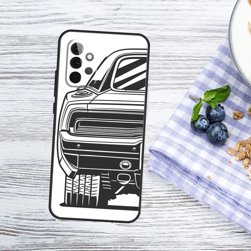 Автомобильный чехол JDM для Samsung Galaxy A15 A25 A35 A55 A53 A33 A13 A52 A32 A12 A51 A71 A14 A34 A54