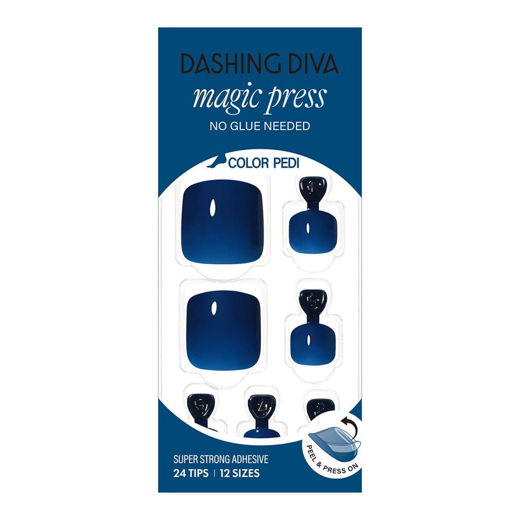 Magic Press Pedicure Dark Blue