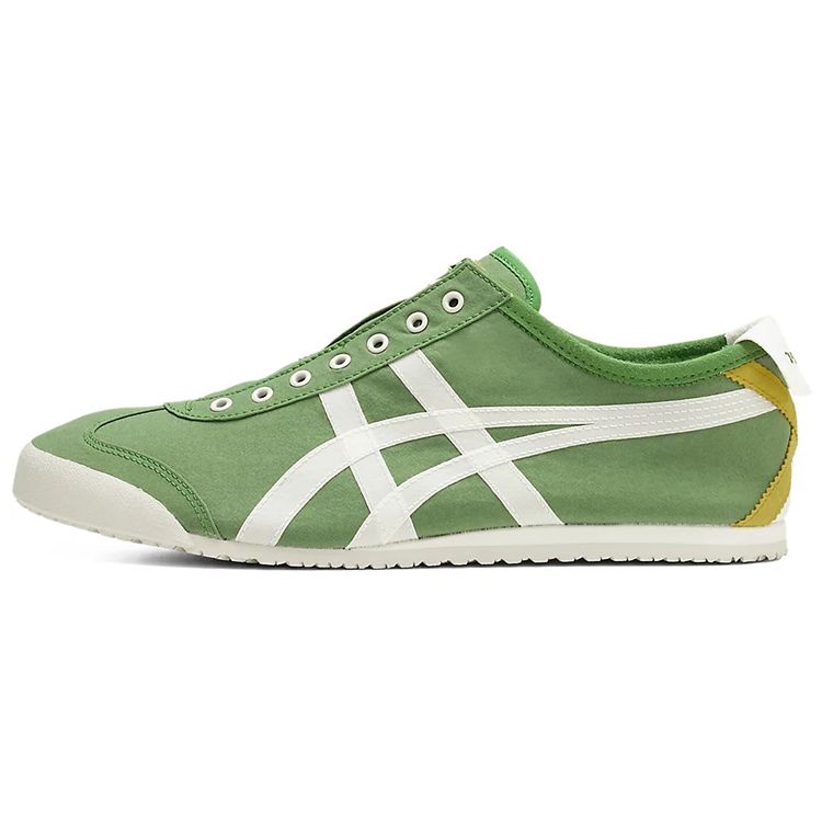 ONITSUKA TIGER Mexico 66 Slip-On Spinach Green Unisex Sneakers Cream 1183B603-302