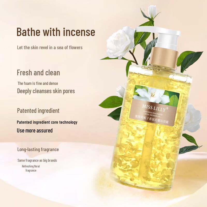 Набор из 3 предметов Miss Lilly Gardenia Fragrance для волос, тела и ванны
