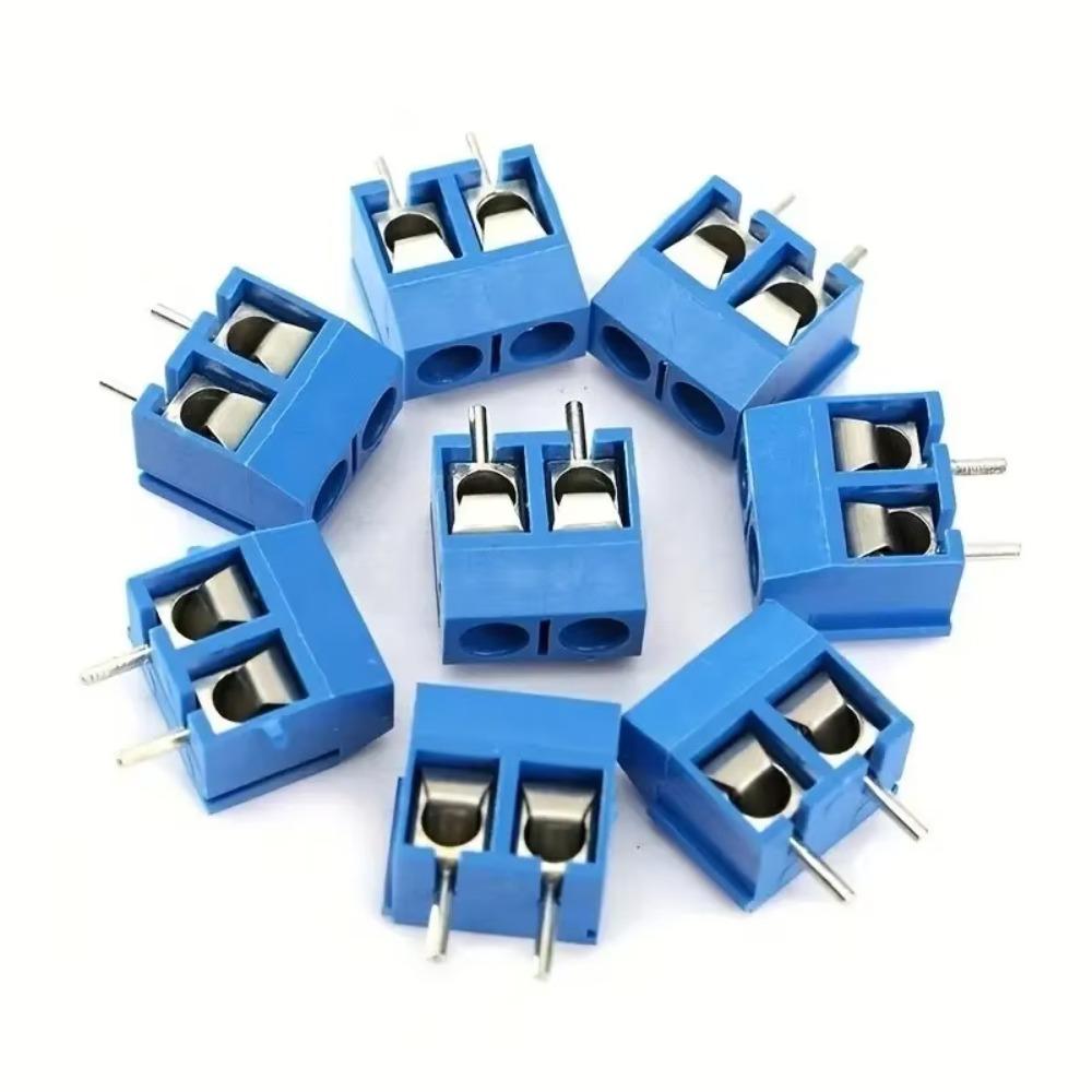 100PCS 2P/3P Configuration Screw Terminal Connector Straight Pin Connector  DIY Electronics