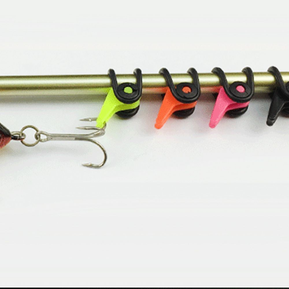 Rod Accessories Mixed Color Safety Fishhook Keeper Bait Holder Fishing Tool Fishing Lures Holder