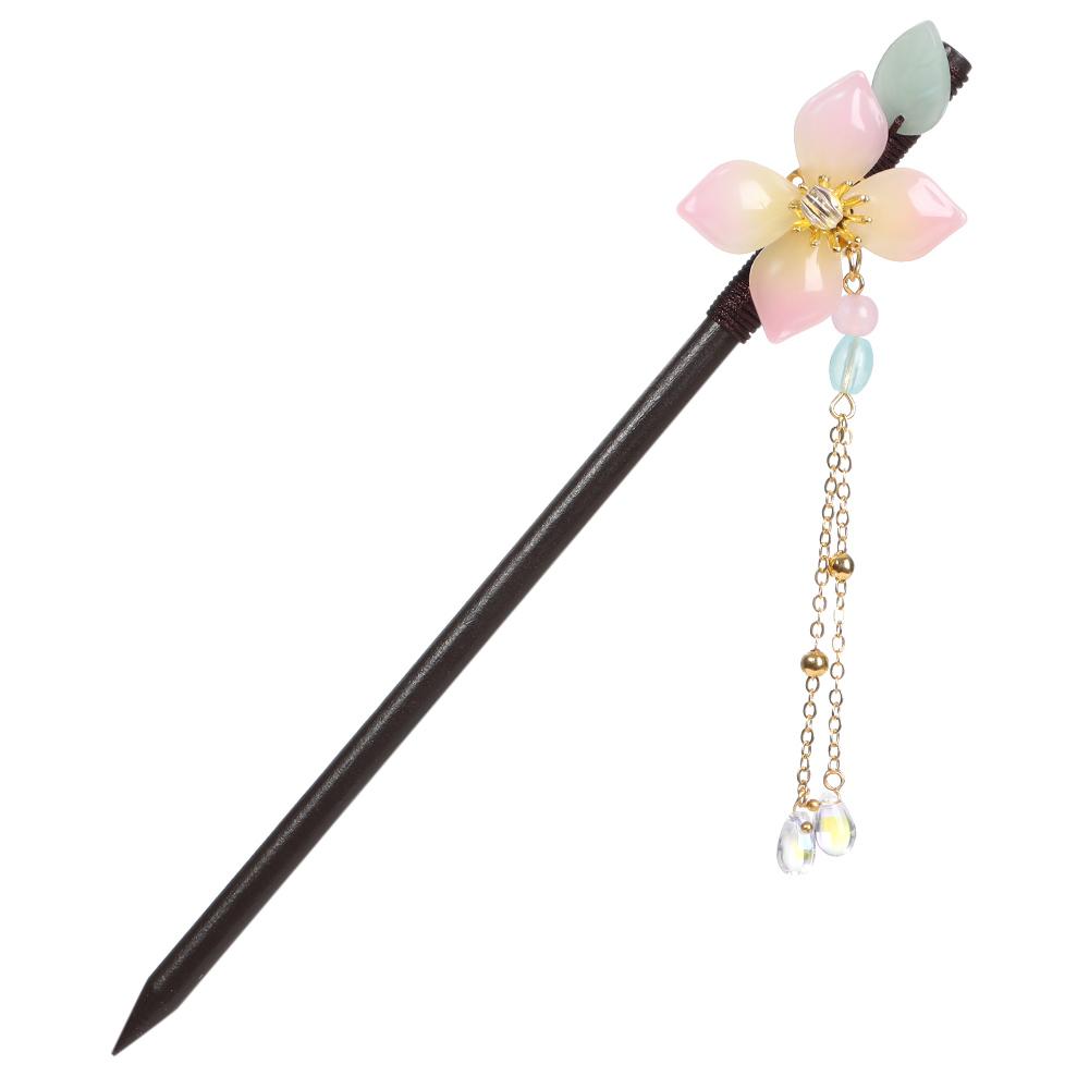 Эбеновые кисточки Ретро стиль Ручная работа Аксессуары для волос Палочки для волос Инструменты для укладки волос Заколка