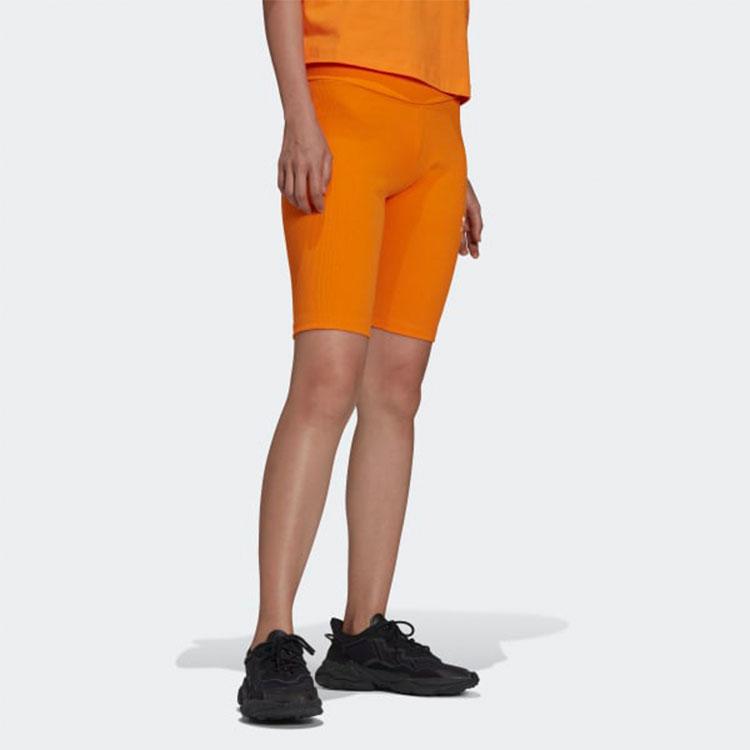 Adidas Originals Casual Shorts Women's Orange Moderate HF7483
