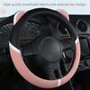 Чехол на руль автомобиля с симпатичными ушками, удобный дышащий протектор, автомобильный нескользящий руль, аксессуары для интерьера V6X6