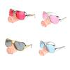 Creative Pig Big Nose Glasses Halloween Funny Cosplay Costumes Accessories Festival Party Prank Props Eyewear For Adults Kids