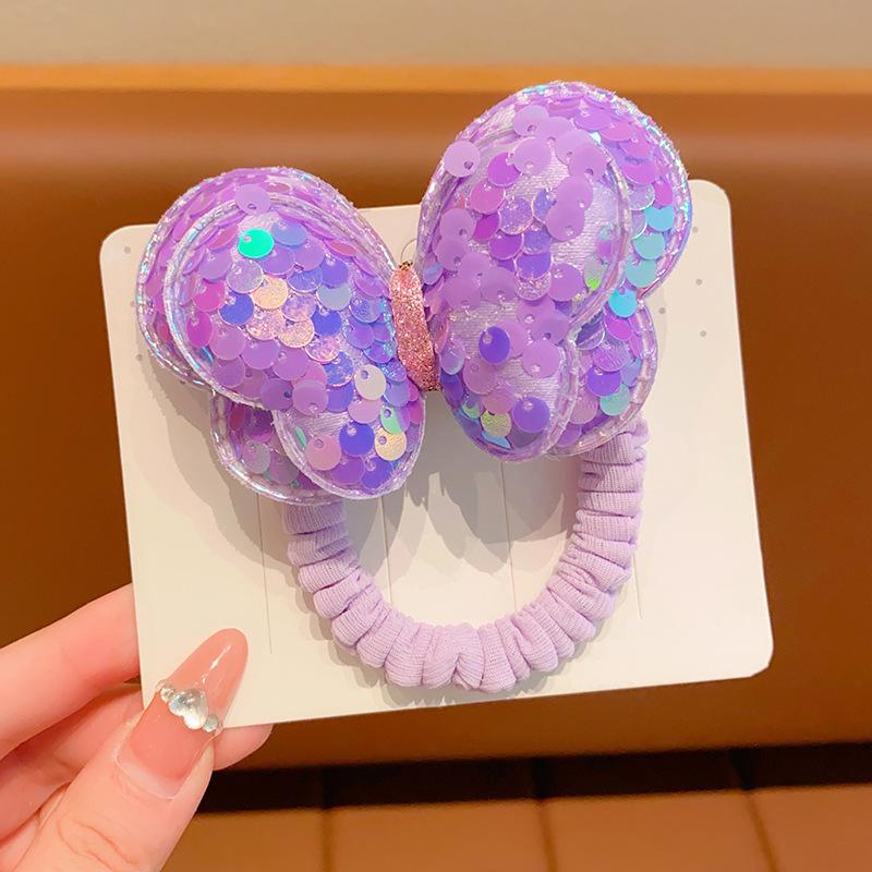 Children's Korean Sequin Bow Hairpin - Baby & Girl Hair Accessory