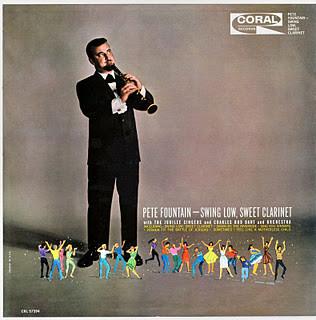 LP Record PETE FOUNTAIN, THE JUBILEE SINGERS - Swing Low, Sweet Clarinet CRL57394 Coral 1962 US Jazz Used