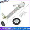 Digital 52mm Fuel Level Gauge Car 4 in 1 Multifunction Oil Pressure 10 BAR Water Temp. Voltmeter 8 Colors Backlight 12V 24V