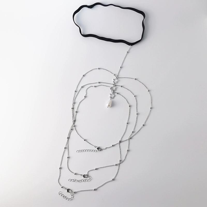 Сексуальная цепочка на талию из круглых бусин, пляжный бюстгальтер, цепочка на грудь для бикини, кисточка с цирконом, женская цепочка для тела, ювелирные аксессуары