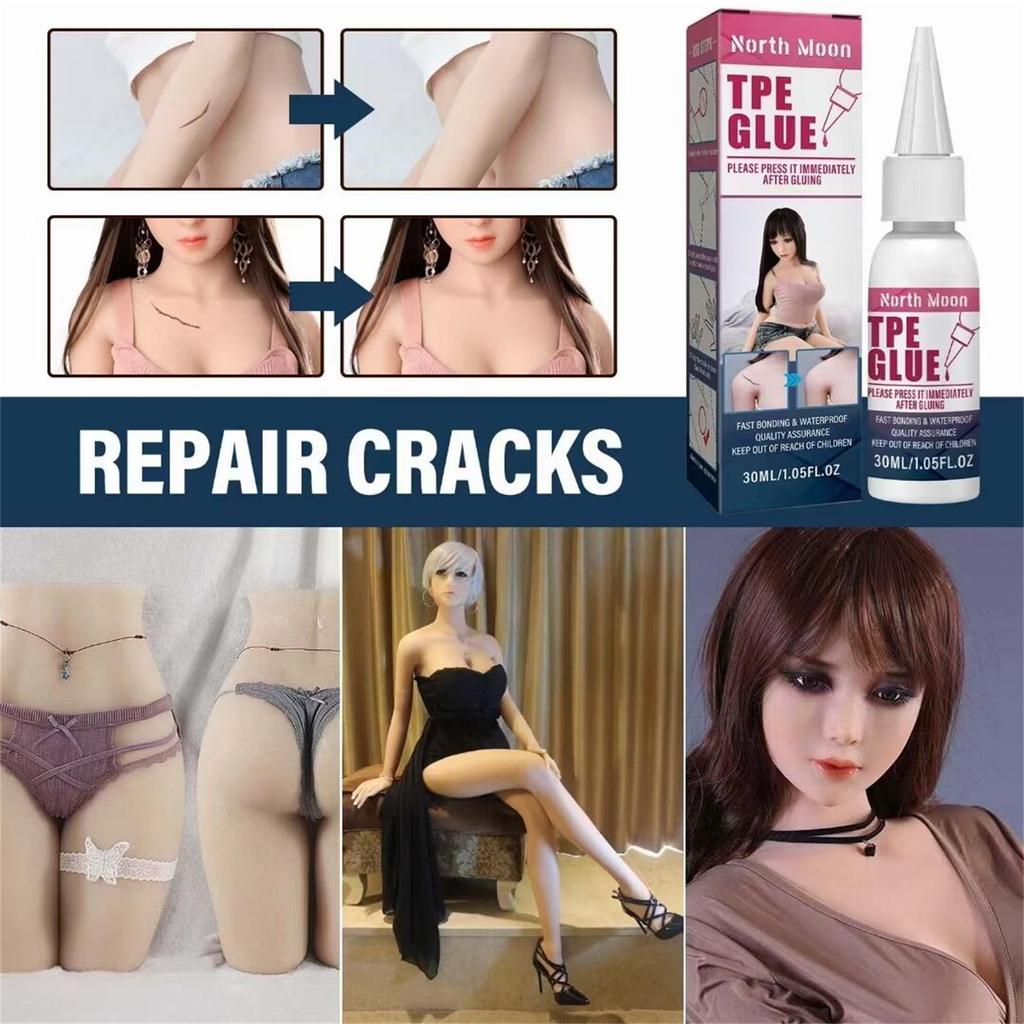 TPE Solvent-Glue For Silicone Doll TPE Tear Split Glue 30ml/Bottle