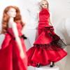 Red Lace Wedding Dresses Luxury Party Clothes For 30cm Supermodel Doll/for 1/6 BJD Dolls