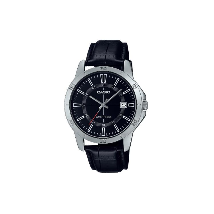 CASIO Men Standard Series Black Watch MTP-V004L-1C MTP-V004L-1C