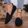 Women's Classic Ballet Flats Slip On Pointed Toe Casual Female Loafers Soft-soled Flat Breathable Shoes 35-43