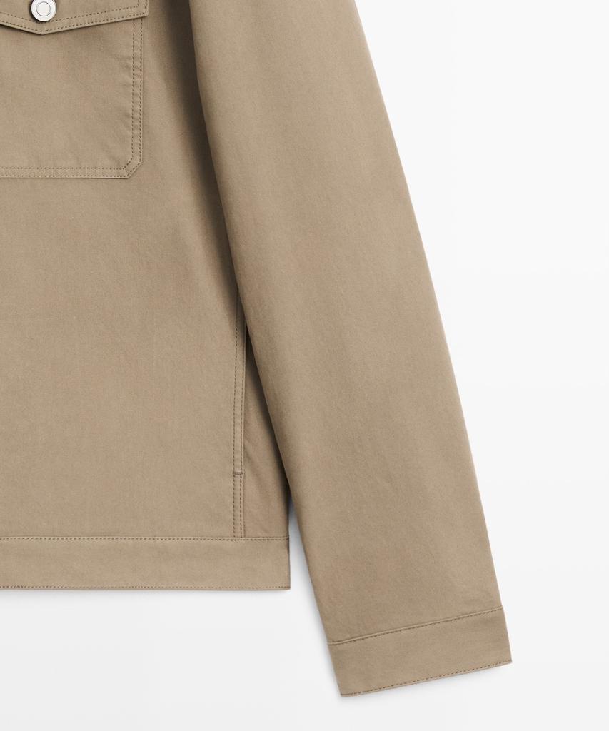 Massimo Dutti Double Pocket Trucker Style Jacket