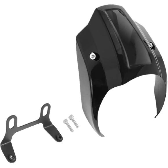 Мотоциклетный глянцевый черный передний обтекатель фары, совместимый с Softail Street Bob FXBB FXBBS 2018-2022