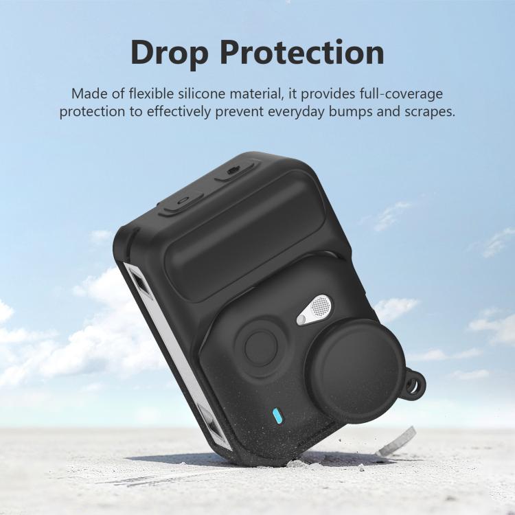 Для Insta360 GO Ultra PULUZ 2 в 1 Силиконовый модуль расширения Корпус и крышка объектива