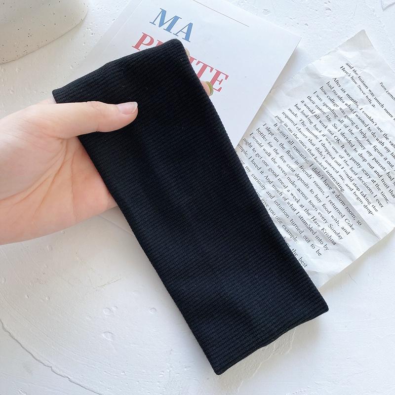 Женская широкая повязка на голову, эластичная повязка для волос, спортивный тюрбан для йоги, головной убор