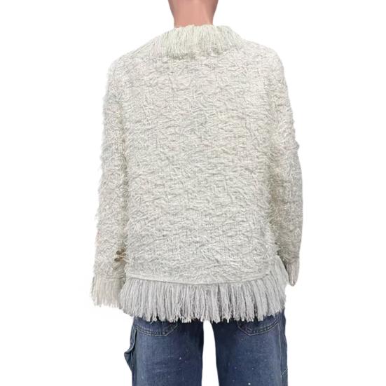 Women's Open Front Faux Fur Cardigan Fuzzy Dressy Shaggy Jacket Casual Long Sleeve Coat Fall Winter Outerwear