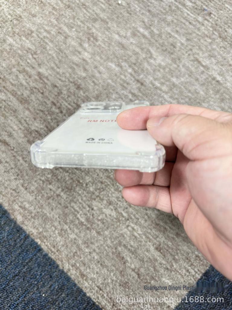 Прозрачный противоударный чехол для Redmi Note 13 Pro+ 5G с полностью закрывающей TPU-оболочкой для Xiaomi 13