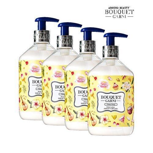 Bouquet Garni Deep Perfume Body Lotion Ylang Ylang Scent 520ml x4_631392
