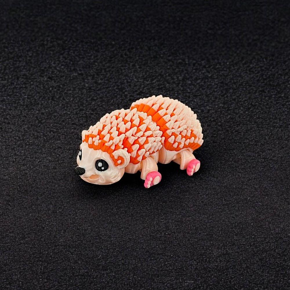 Реалистичный Мини 3D Печатный Ежик Мультяшный 3D Печатный Ежик Игрушка Подарок на День Рождения