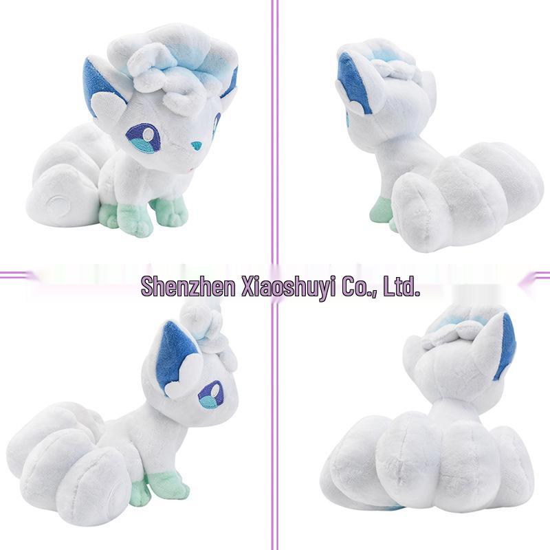 Высококачественная плюшевая кукла Эволюция Найнтейлс и Ледяного Вульпикса