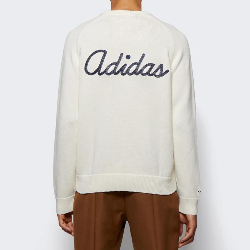 adidas Белые мужские топы с круглым вырезом X Noah HI2931
