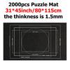 Puzzle Storage Mat Anti Slip Felt Fabric Portable Storage Blanket Tool 1500-3000 Children Adults Puzzle Fragments Applicable TMZ