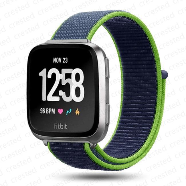 Nylon Loop Strap for Fitbit Versa 4 3 band Smart watch replacment Soft Breathable Sport belt Correa Bracelet Fitbit Sense 2 band