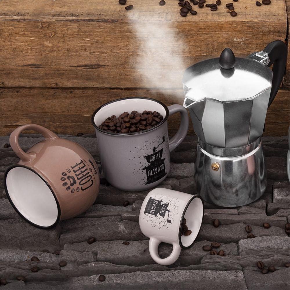 Ceramic Coffee Mug 370 Ml 3 Pcs.