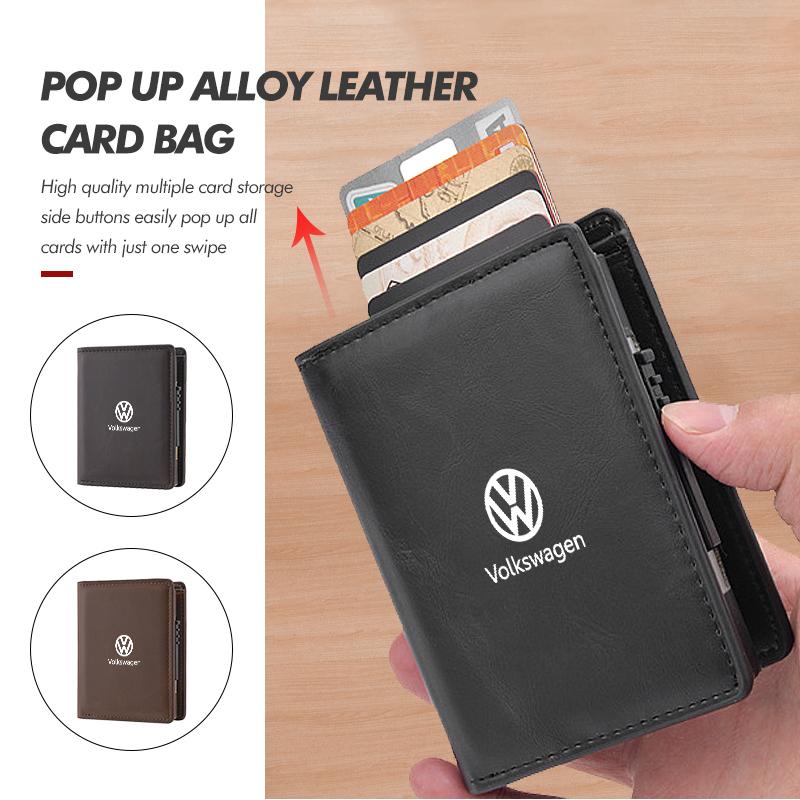 BAG1 For Volkswagen VW Portable Car Travel Key Money Card Tool Storage Bag Accessories Polo Jetta Sagitar Magotan Passat B5 B6 B7 CC