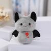 Durable Soft Halloween Bag Pendant PP Cotton Stuffed Toy Funny Bat Plush Keychain  Commute