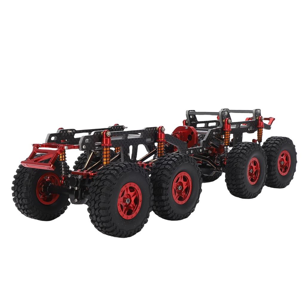 Углеродная Рама Шасси для Радиоуправляемой Машинки RC Car Замена для SCX24 RC Car 8x8 Шасси с Низким Центром Тяжести Комплект для Модификации