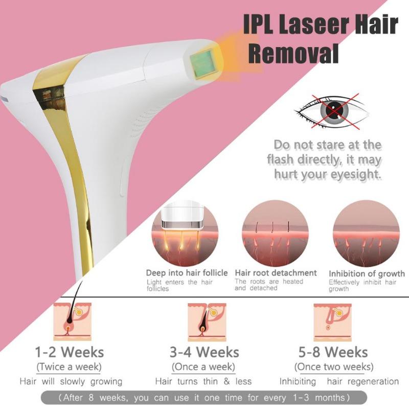 Многофункциональное устройство для лазерной эпиляции IPL 3 в 1, средство для удаления следов от прыщей, ледяное охлаждение, безболезненный эпилятор, омоложение кожи, унисекс, инструмент для удаления волос