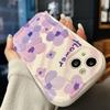 Cute Silicone Case for Xiaomi Redmi Note 13 12 11 Samsung A54 A24 A14 Oppo A78 A58 A38 Infinix Note 30 Pro Funda Flowers Hearts Cover Soft TPU Bumper