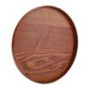 Solid Wood Wooden Plate Round Shape Food Server Coffee Serving Tea Tray  Restaurant