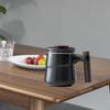 Кружка для чая с 1 ручкой, Китайская керамика, с ситечком и крышкой, Ручная работа, для офиса, 90 мл