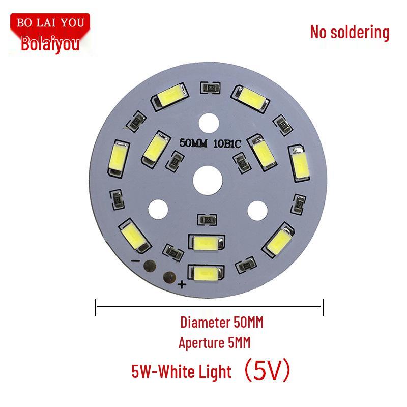Светодиодная плата 5730 SMD, двухцветная/одноцветная, 3В-5В (1 Вт - 30 Вт)