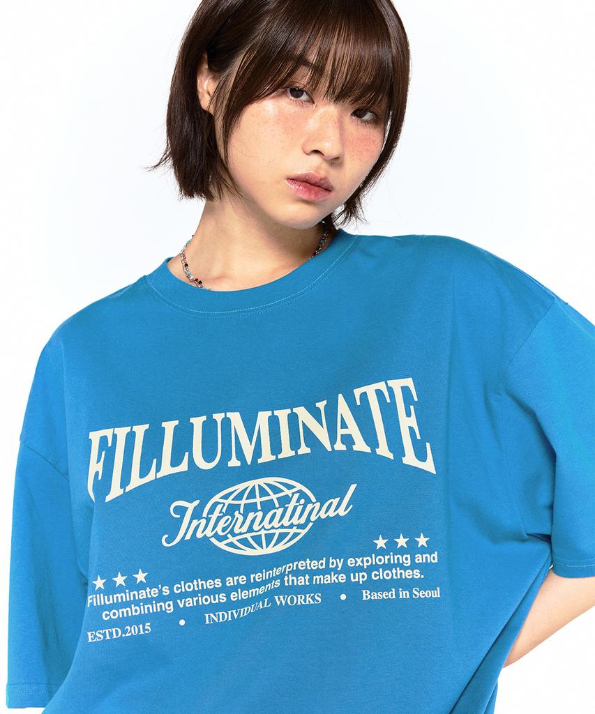 FILLUMINATE International Round T-Shirt - Blue
