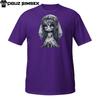 Haunted Bride T-Shirt – Creepy Cute Corpse Wedding Girl with Veil and Roses
