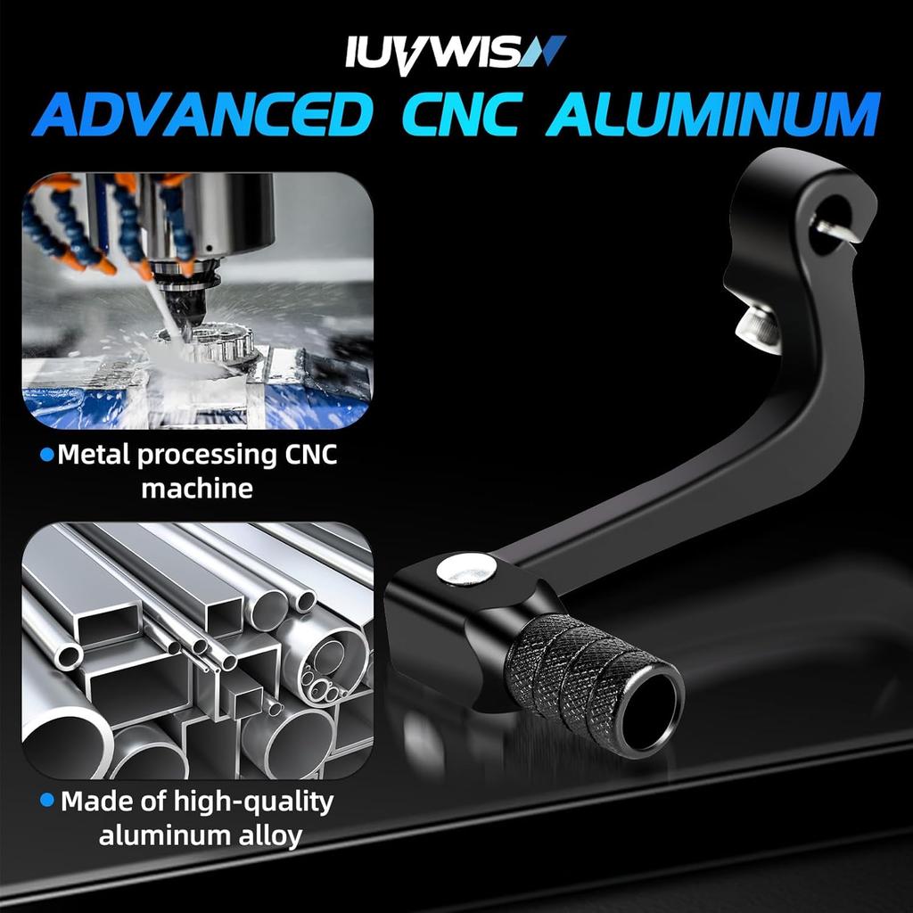 Motorcycle Folding Gear Shifter Shift Lever CNC For Grom MSX 125 2013-2024 Grom Clone Boom Vader 125 BD125 SR6 Black